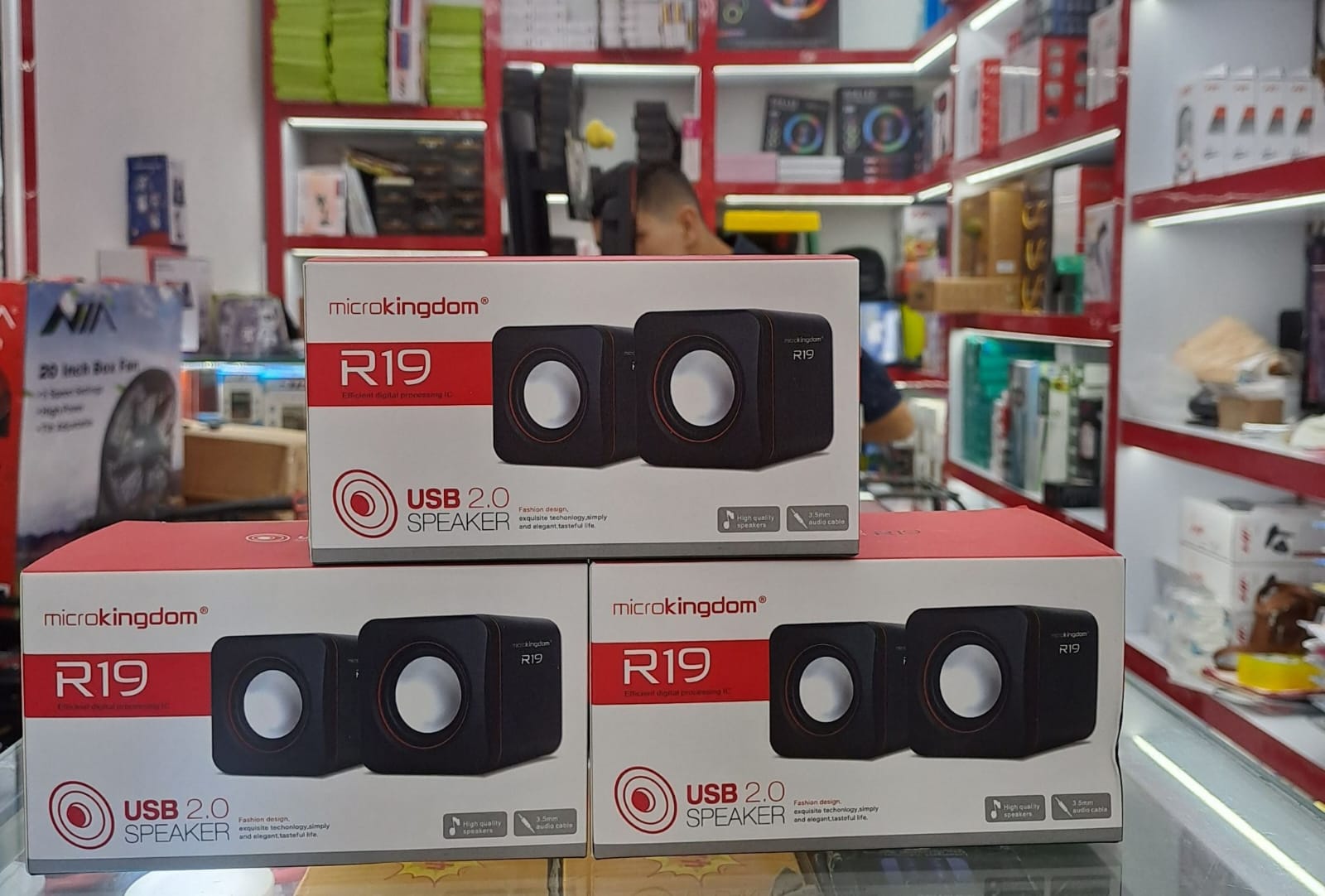 Parlante USB para PC R19 mini